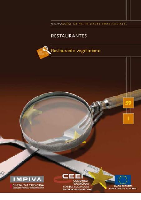 Turismo, Hosteler�a y Restauraci�n. Restaurante Vegetariano.