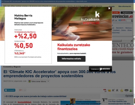 El Climate KIC Accelerator apoya con 300.000 euros a los emprendedores de proyectos sostenibles 