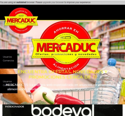 Mercaduc |  La web de grandes oportunidades cerca de ti en el sector de la alimentacin