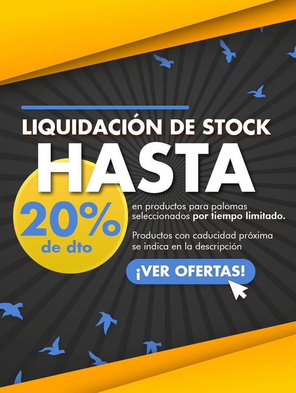 Oferta: liquidacin de stock hasta el 20% de descuento