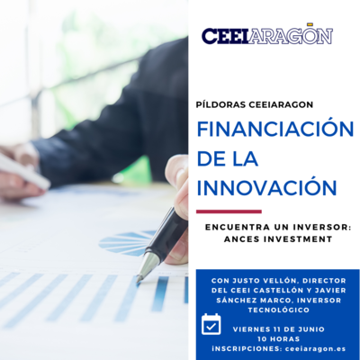 Financiacin de la Innovacin:"Encuentra un inversor: Ances Investment"