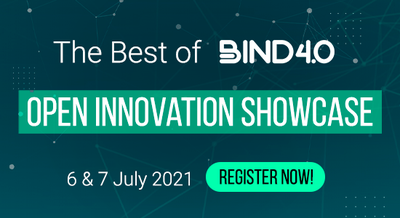 Evento anual Open Innovation Showcase - The Best of BIND 4.0.