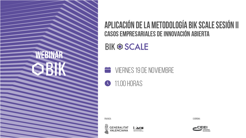 Webinar BIK: Aplicación de la metodología BIK Scale. Sesión 2