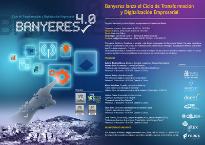 doeet en el Ciclo de Transformación y Digitalización Empresarial 4.0 en Banyeres de Mariola