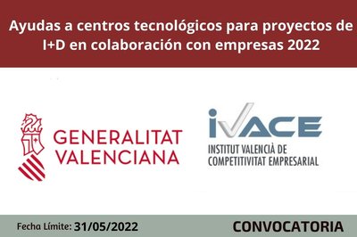 Bases reguladoras al programa de ayudas a centros tecnológicos para proyectos de I+D