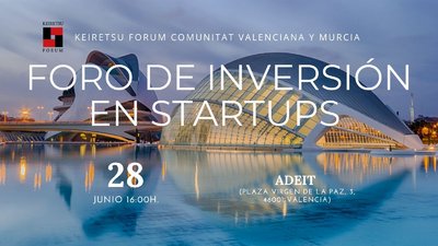 Foro de inversión de Keiretsu Forum Comunitat Valenciana y Murcia