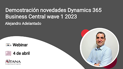 Webinar - Demostración novedades Dynamics 365 Business Central wave 1 2023