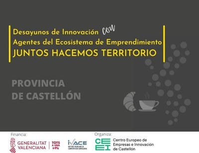 Desayunos de innovacin con Agentes del Ecosistema de Emprendimiento de Castelln.