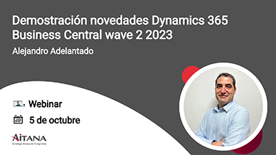 Demostración novedades Dynamics 365 Business Central wave 2 2023