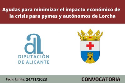 Ayudas para minimizar el impacto de la crisis en pymes y aut�nomos de Lorcha