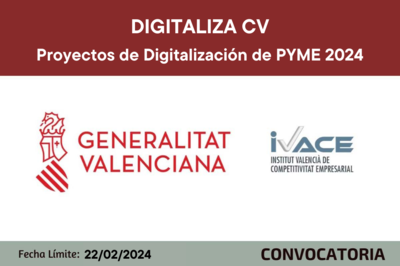 Ayudas digitaliza CV 2024