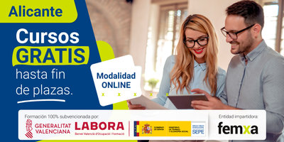 Cursos online 100% gratuitos para autnomos de la provincia de Alicante, inicios en junio