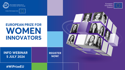 Info Webinar on the European Prize for Women Innovators