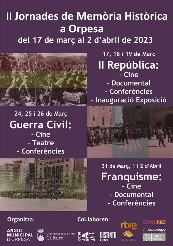 Programa II Jornades Memòria Històrica