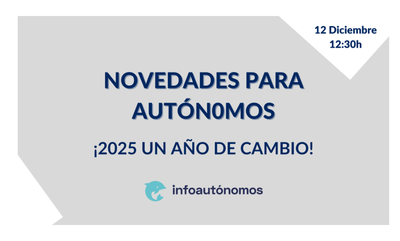 Novedades 2025 para Autnomos y PYMEs