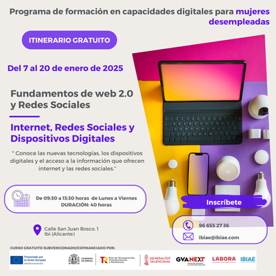 Programa gratuito de formacin digital para mujeres desempleadas