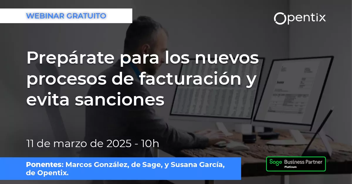 Prep�rate para los nuevos procesos de facturaci�n y evita sanciones