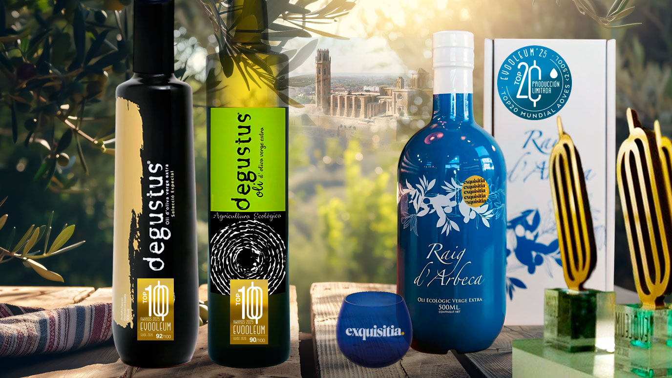 Tres aceites de Lleida, entre los mejores del mundo según EVOOLEUM