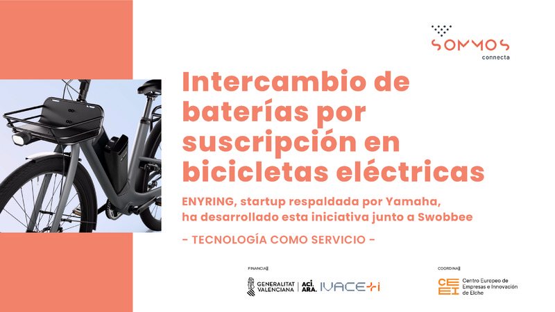 Intercambio de bater�as por suscripci�n en bicicletas el�ctricas