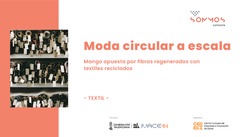 Circulose, una fibra regenerada a partir de 100% de textiles de algodón