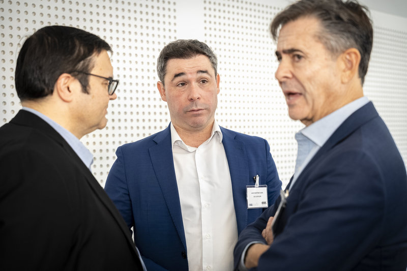 Compañeros de CEEI Castellón compartiendo con otros CEEIS