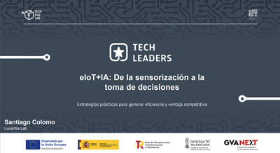 Ponencia IoT + IA: de la sensorización a la toma de decisiones inteligente