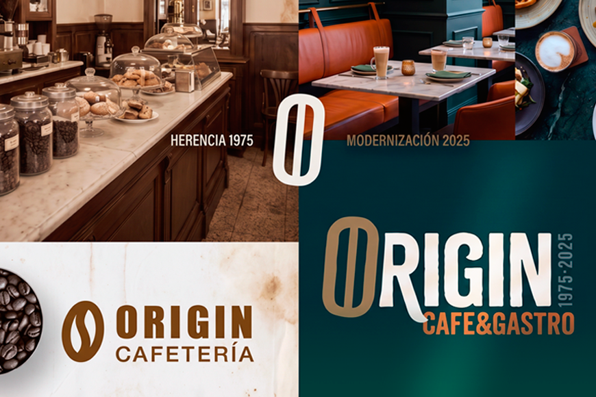 Ejemplo de actualización de logotipo - branding