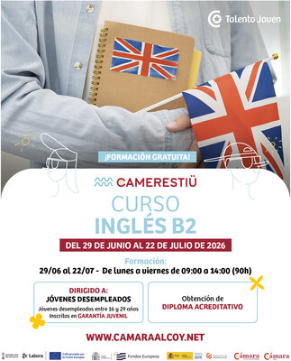 curso de ingles camara de comercio alcoy