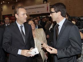 Justo Vell�n Lahoz con Alberto Fabra en el DPE 2011 