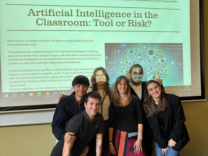 Alumnado de Educaci�n Primaria participa en un Erasmus+ BIP sobre IA en contextos educativos