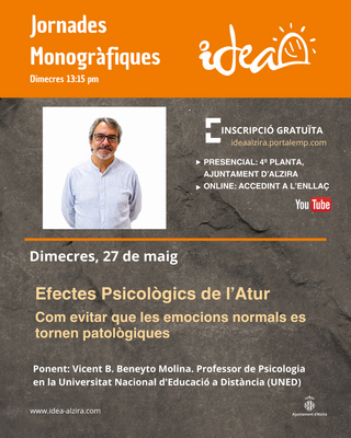 Monogr�fico IDEA Alzira- �Efectes psico�gics de l' atur"