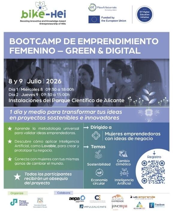 Bootcamp de emprendimiento femenino “Green & Digital”