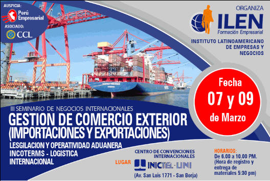 III Seminario Comercio Exterior