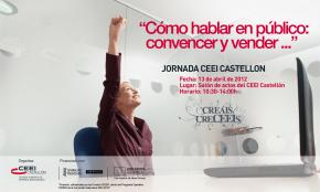 Ponencia Jornada "Cmo hablar en publico:convencer y vender"13/04/2012