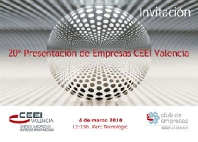 Invitaci�n 20� Presentaci�n