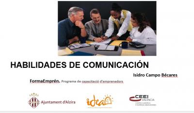 Cómo realizar presentaciones de impacto. Programa Forma Emprèn Alzira