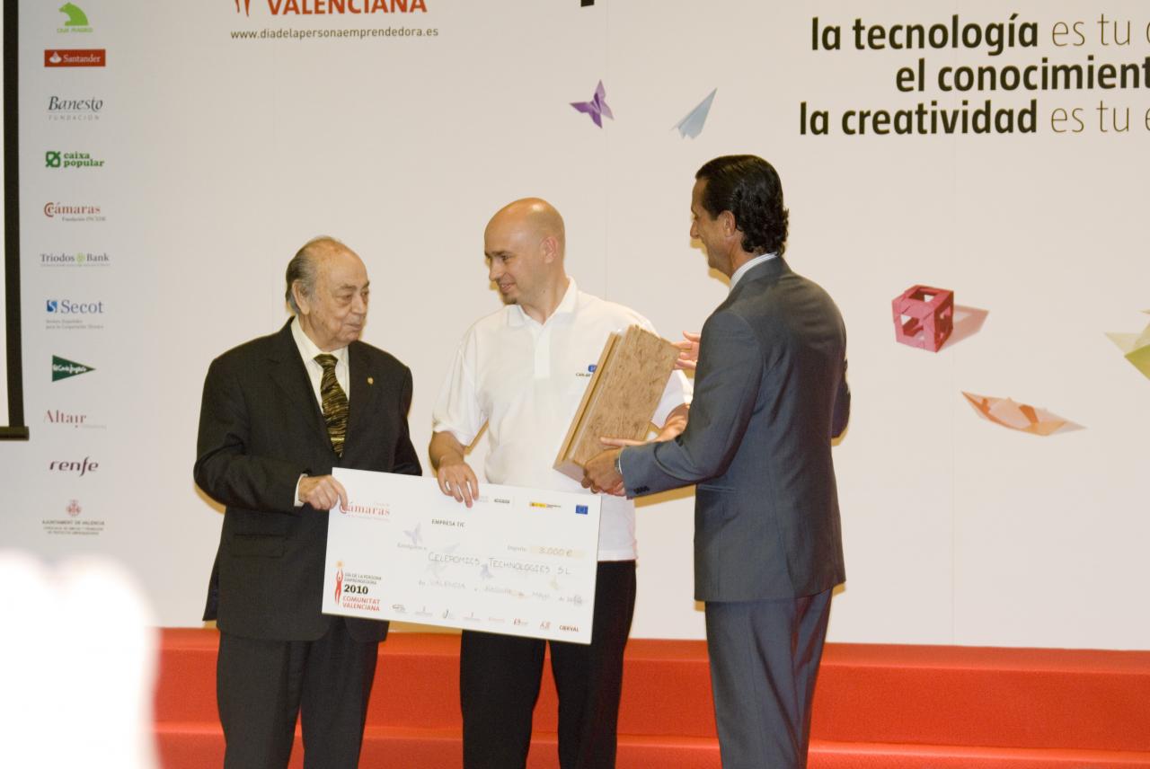Premio Empresa TIC DPECV 2010