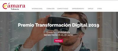 Premio Transformación digital 2019