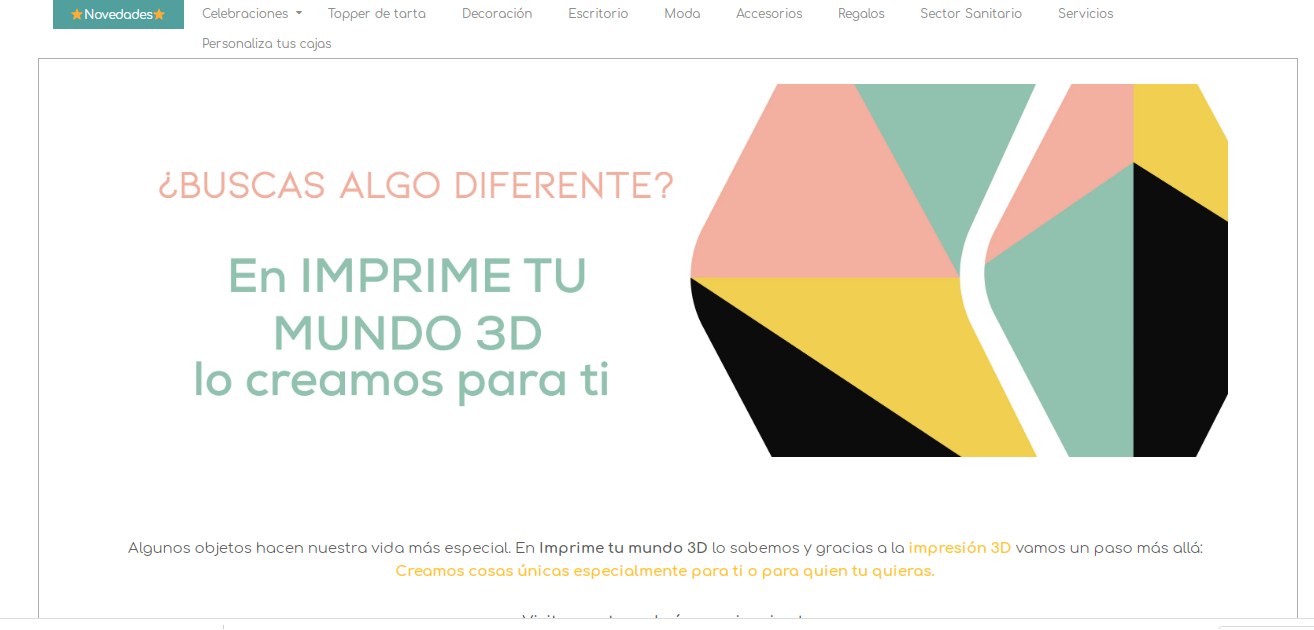 Imprime tu mundo 3D