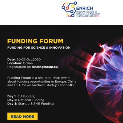 Foro de Financiación - Financiación para Ciencia e Innovación por Enrich en China