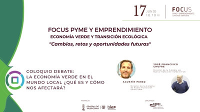 Coloquio debate: La economía verde en el mundo local ¿qué es y cómo nos afectará?